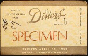 Original Diners Club Card